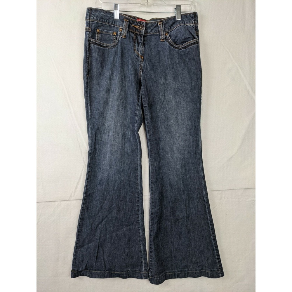 Elle Monaco Denim Jeans Womens Sz‎ 8 Cotton Blend Blue